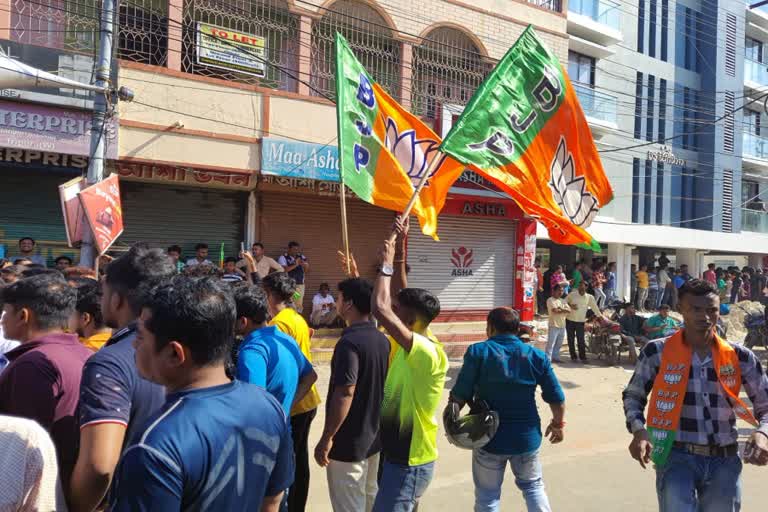 BJP Wins agartala municipal corporation election  tripura municipal election updates 2021  ത്രിപുര മുന്‍സിപ്പല്‍ തെരഞ്ഞെടുപ്പ്‌ 2021  അഗർത്തലയില്‍ മുഴുവന്‍ സീറ്റുകളും വിജയിച്ച്‌ ബിജെപി