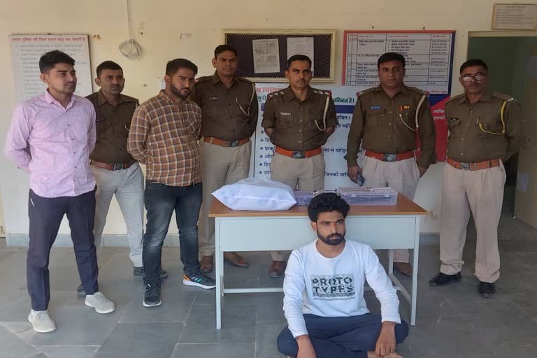 रतनगढ़ पुलिस की कार्रवाई,  Lawrence Bishnoi gang member arrested