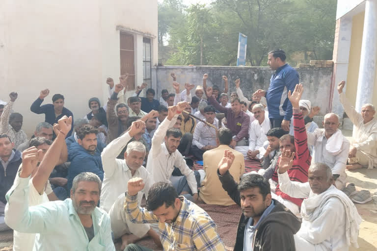 tubewell operators protest charkhi dadri