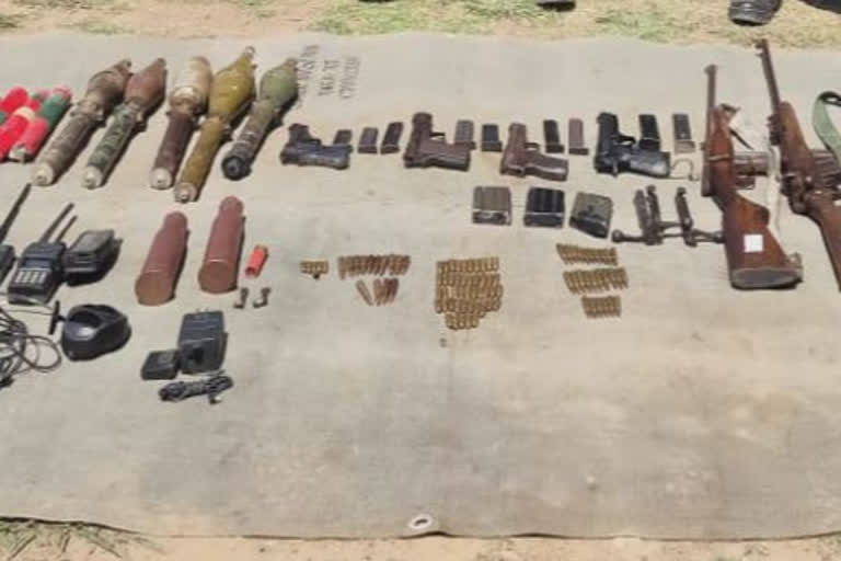 Arms and ammunition seized (file photo)