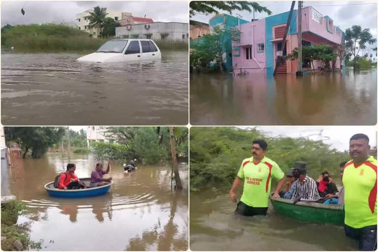 Rain affected life in Tamil Nadu and Puducherry