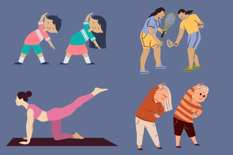 fitness, exercise, how to make a fitness plan, exercise routine, kids fitness, what should be the fitness regime during old age, health, उम्र के अनुसार बनाए फिटनेस प्लान