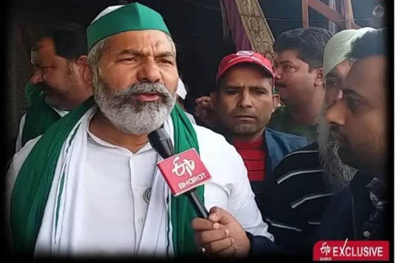 farmers leader rakesh tikait (etv bharat)