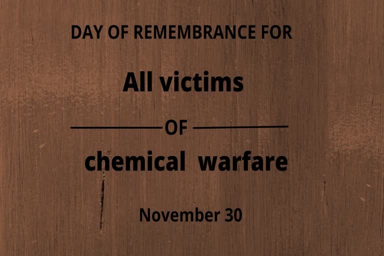 ਰਸਾਇਣਕ ਯੁੱਧ ਦੇ ਸਾਰੇ ਪੀੜਤਾਂ ਨੂੰ ਇੱਕ ਸ਼ਰਧਾਂਜਲੀ ਦਾ ਦਿਨ