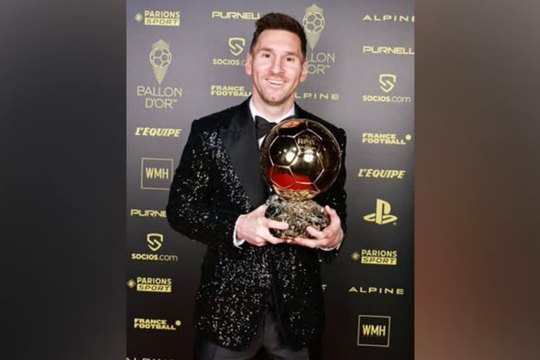 Lionel Messi wins Ballon dor