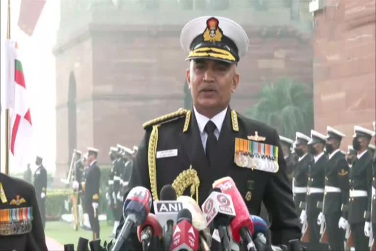 Navy Chief: ନୌସେନା ମୁଖ୍ୟ ଭାବେ ଦାୟିତ୍ବ ନେଲେ R Hari Kumar