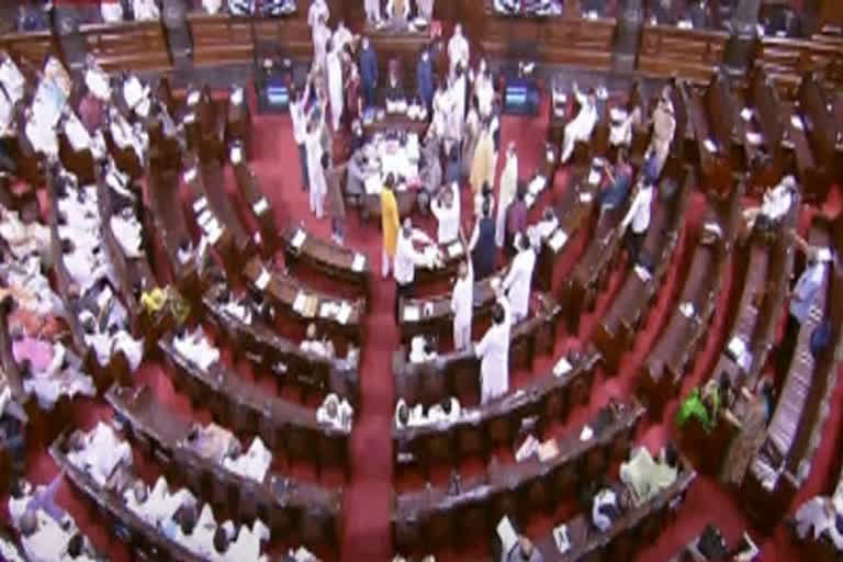 Opposition Walk Out Rajya Sabha