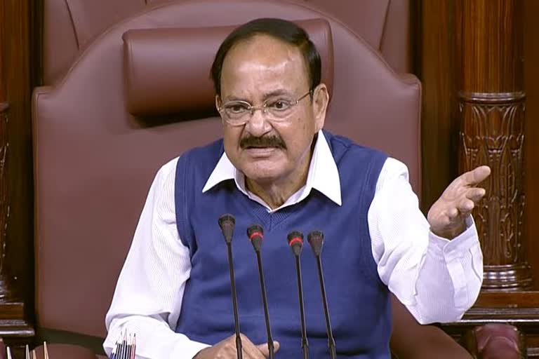 rajya sabha chairman naidu sansad tv