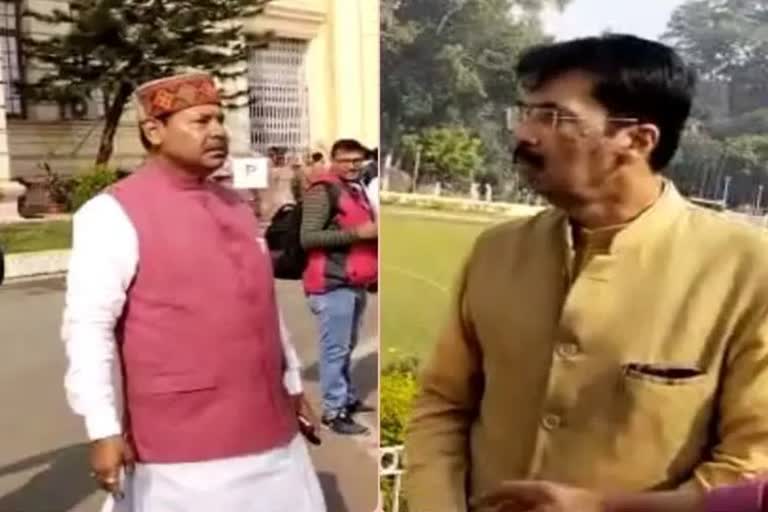 Bihar Assembly Clash etv bharat