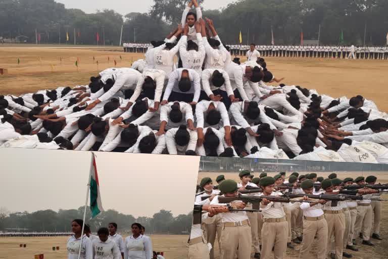 Women Soldiers Training In Rohtas