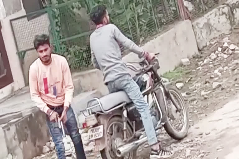firing Video viral in Bharatpur