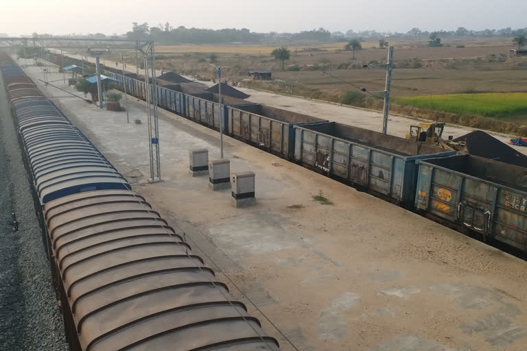 railway rake in Giridih