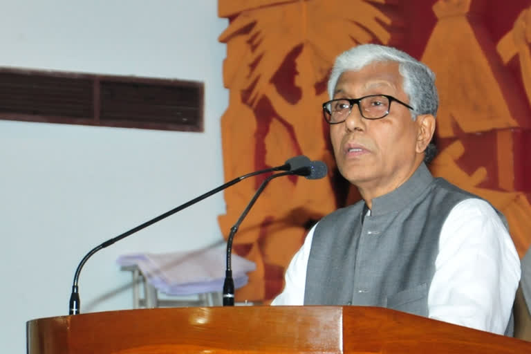 Former Chief Minister and the party's politburo member Manik Sarkar