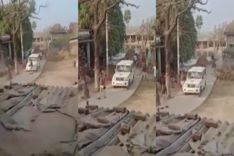 सीतामढ़ी में पंचायत चुनाव के दौरान पुलिस फायरिंग का वीडियो वायरल
