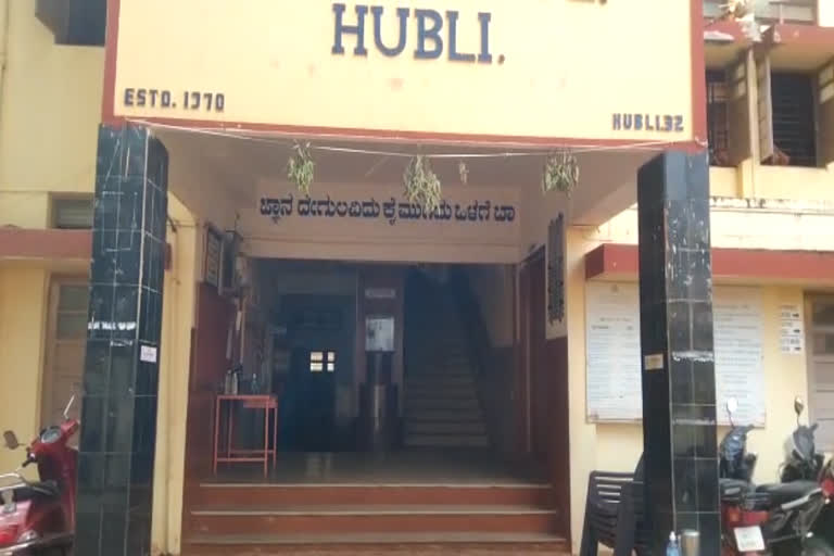 Corona tested positive to 9th class student in Hubli