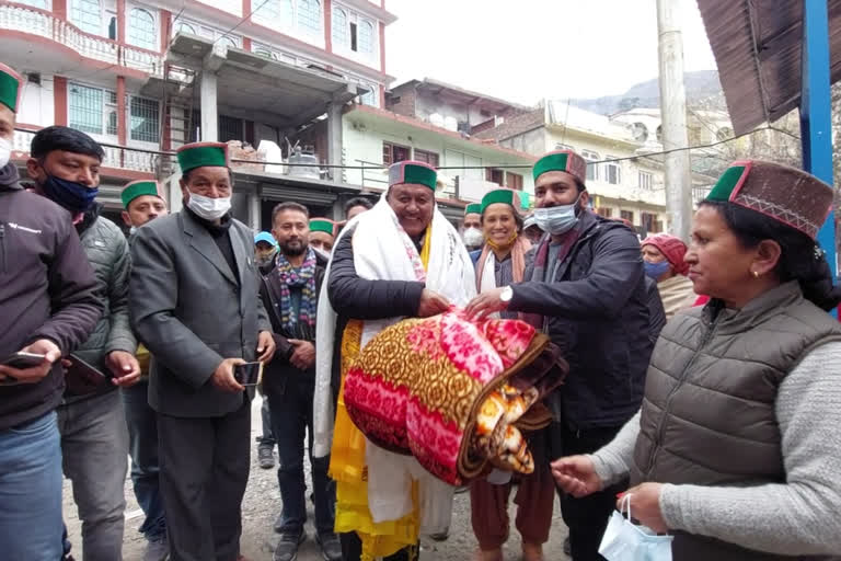 clothbank in Reckongpeo of Kinnaur district