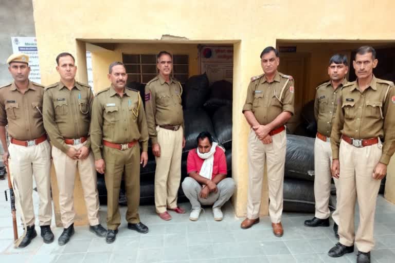 Churu police caught doda chura worth 30 lakhs
