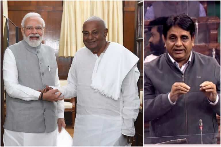 modi-Devegowda -meeting-bsp-mp-malook-nagar