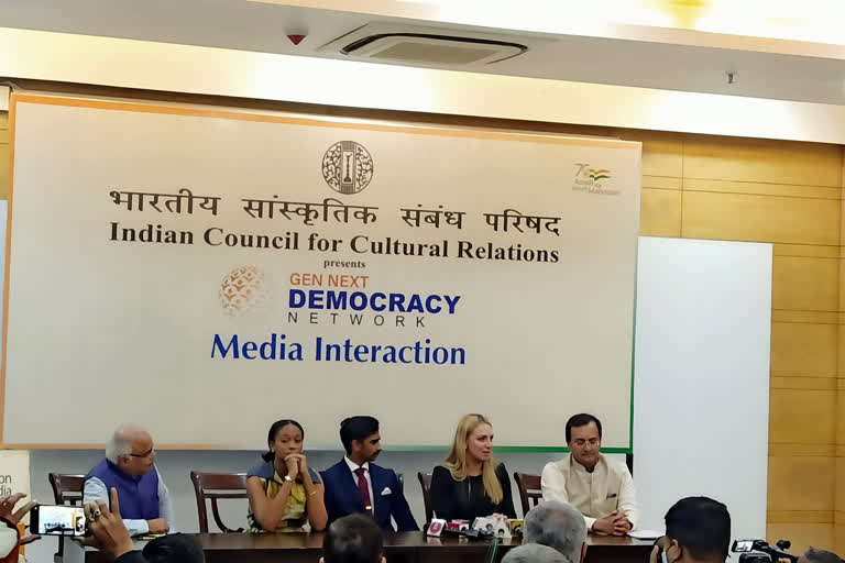 Young leaders visit India under ICCR Gen-Next Democracy Network