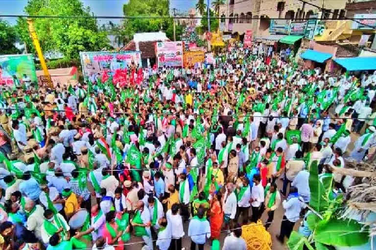 farmers padayatra