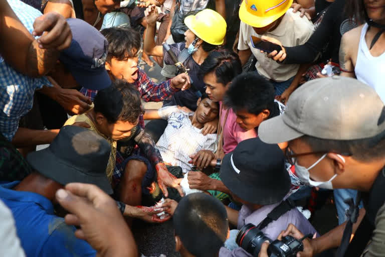 Myanmar protest