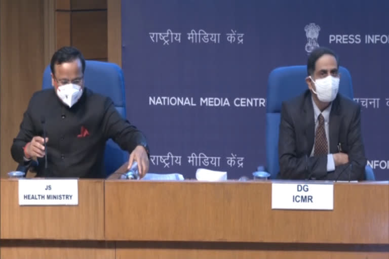 Union Health Ministry press briefing