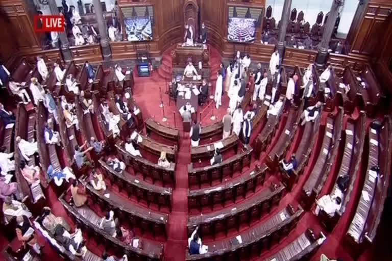 Rajya sabha passed Dam Safety Bill  The Dam Safety Bill 2021  AIADMK has decided to oppose the Bill  Lok Sabha approved Bill in the Monsoon session  Opposition parties disrupted rajya sabha  ഡാം സുരക്ഷ ബിൽ രാജ്യസഭയിൽ പാസായി  ഡാം സുരക്ഷ ബിൽ 2021  ബില്ലിനെ എതിർക്കാനൊരുങ്ങി എ.ഐ.എ.ഡി.എം.കെ