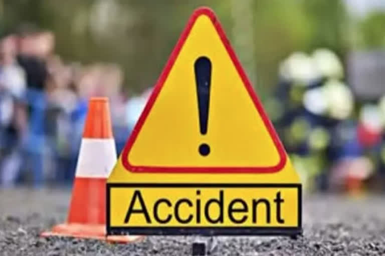 road accident at Chinnaoutpalli