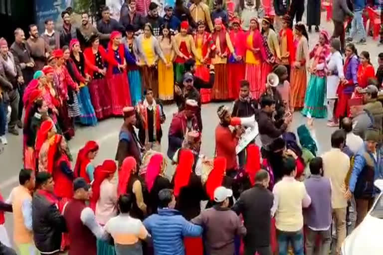 Bagwal Festival celebrated in Mussoorie