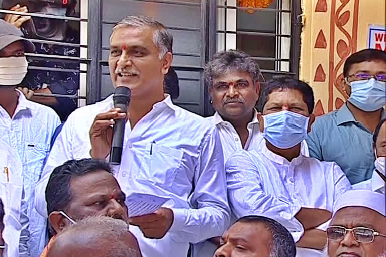 Harish Rao on Omicron, omicron cases, బస్తీ దవాఖానా, మంత్రి హరీశ్ రావు, ఒమిక్రాన్