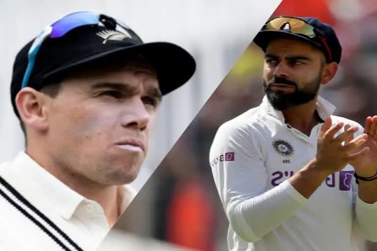 INDvsNZ TEST  2nd Test India opt to bat first  kohli won the toss against nz  രണ്ടാം ടെസ്റ്റിൽ ഇന്ത്യക്ക് ബാറ്റിങ്  ന്യൂസിലാൻഡിനെതിരെ ടോസ് നേടി കോലി  മുഹമ്മദ് സിറാജ് ടീമിൽ  Kohli replaces Rahane