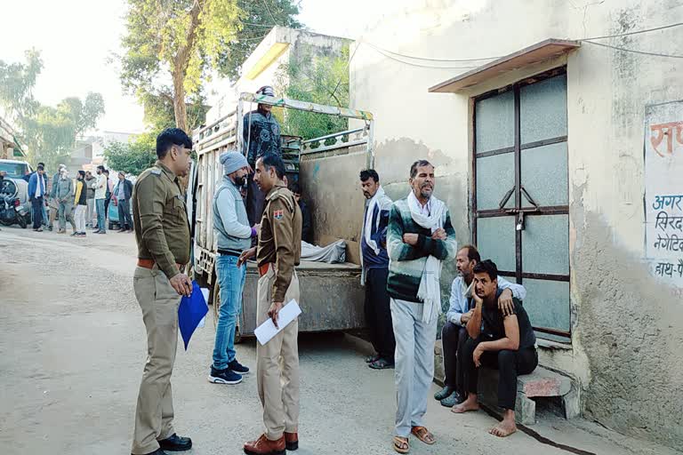 Farmer died in Bharatpur, Farmer standing in line for fertilizer die