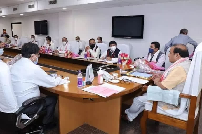 Assam cabinet meeting