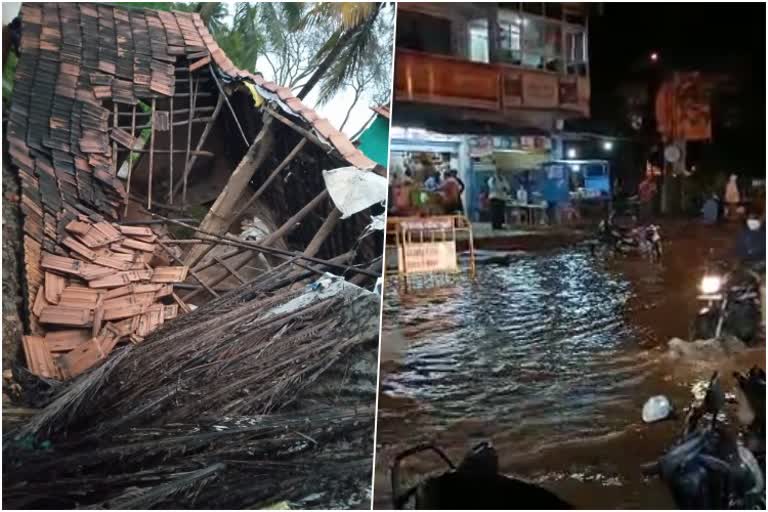 Heavy rains in Mandya