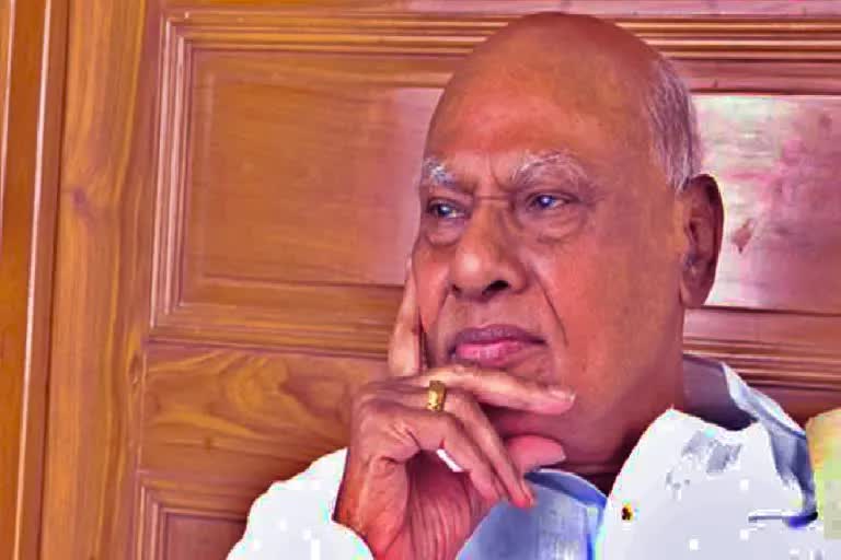 Andra Former Cm, Former Governor of Karnataka Konijeti Rosaiah passes away