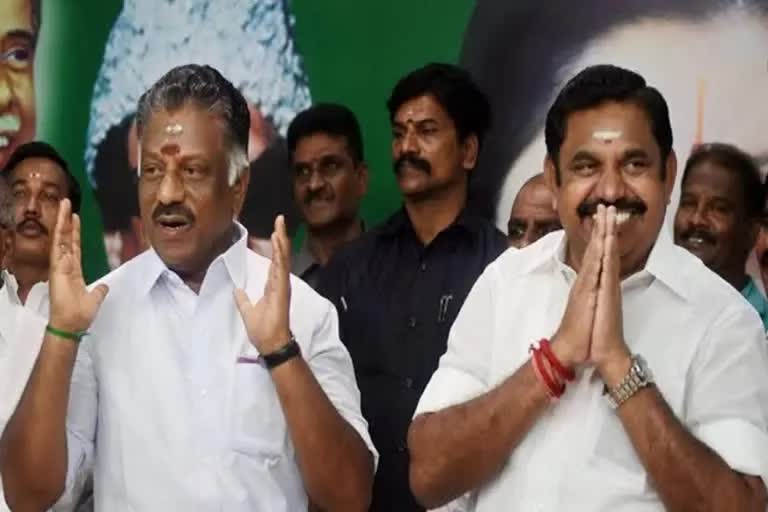 EPS and OPS files nomination for AIADMK top posts, அதிமுக ஒருங்கிணைப்பாளர்கள் பதவிக்கு ஓபிஎஸ், ஈபிஎஸ் வேட்புமனு தாக்கல்