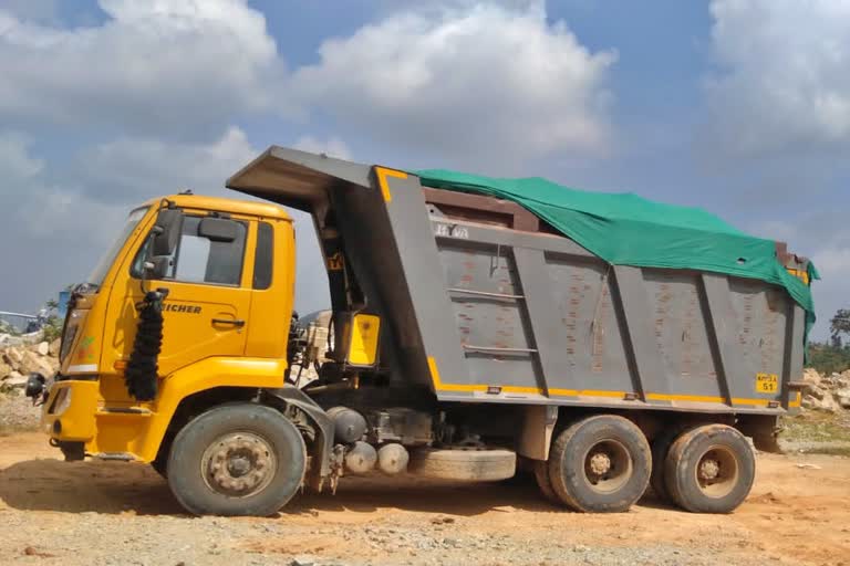 travel-of-crusher-trucks-without-permit-in-doddaballapura