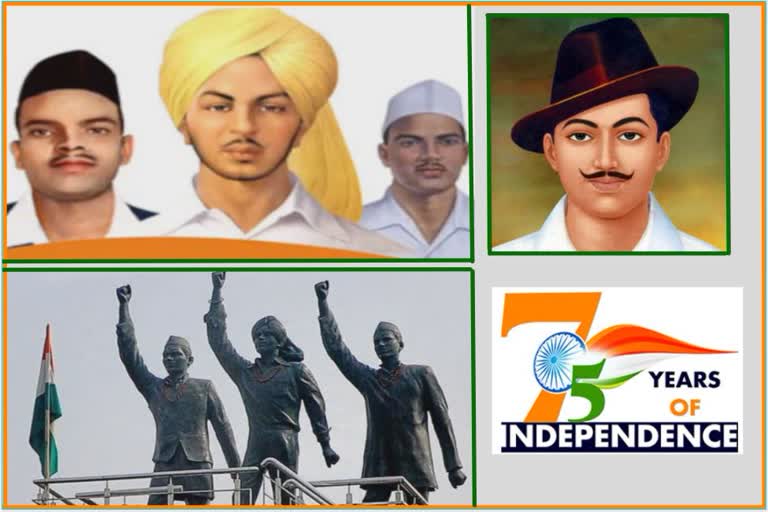 75 YEARS OF INDEPENDENCE BHAGAT SINGH A NAME SYNONYM OF FREEDOM STRUGGLE