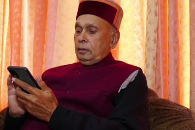 Former CM Himachal Prem Kumar Dhumal