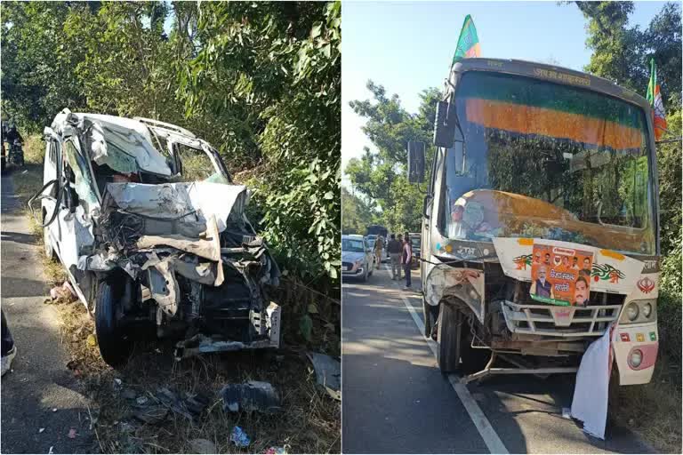 car-bus accident in uttarakhand