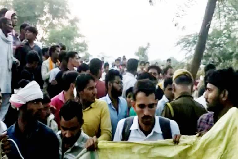 Woman dies in road accident in Bharatpur