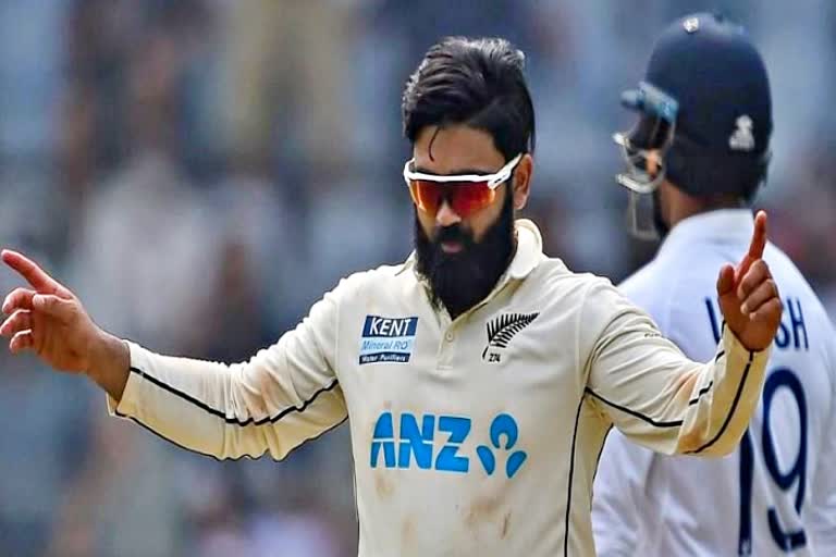 Cricketer Ajaz Patel  खेल समाचार  एजाज पटेल  भारत न्यूजीलैंड टेस्ट मैच  स्पिन गेंदबाजी  एजाज पटेल  Cricket news  IND vs NZ  India vs new zealand