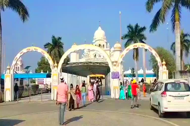 Gurudwara Nanakmatta Sahib construction work