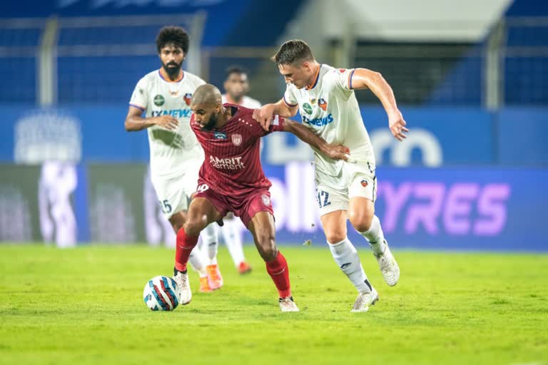 ISL  ISL Highlights  NorthEast United FC vs FC Goa  Khassa Camara  എഫ്‌സി ഗോവ-നോർത്ത് ഈസ്റ്റ് യുണൈറ്റഡ്  ഖാസാ കമാറ