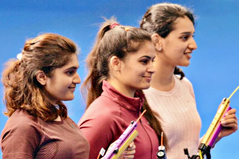 Sports News  Sports latest news  Shooting  Women Air Pistol  Manu Bhaker  मनु भाकर  महिला एयर पिस्टल  राष्ट्रीय चैम्पियन  राष्ट्रीय निशानेबाजी चैंपियनशिप  एयर पिस्टल चैंपियन