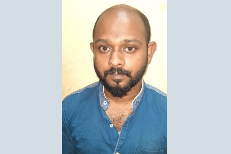 BLACK MONEY ROBBERY IN KOTTAYAM  DEFENDANT ARREST BLACK MONEY ROBBERY  MOTTA SATHEESH ARRESTED  മൊട്ട സതീഷ് പിടിയിൽ  കോട്ടയത്ത് കുഴൽപ്പണ കവർച്ച കേസിൽ പ്രതി പിടിയിൽ  കുഴൽപ്പണ കവർച്ച