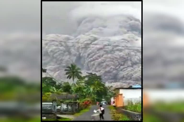 Indonesia volcano