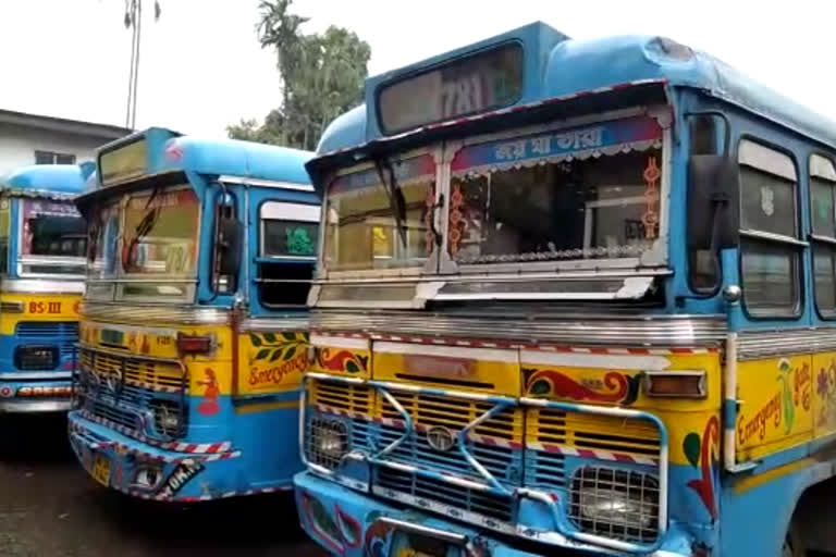 TMC Inner Clash Closed Bus at Khardaha