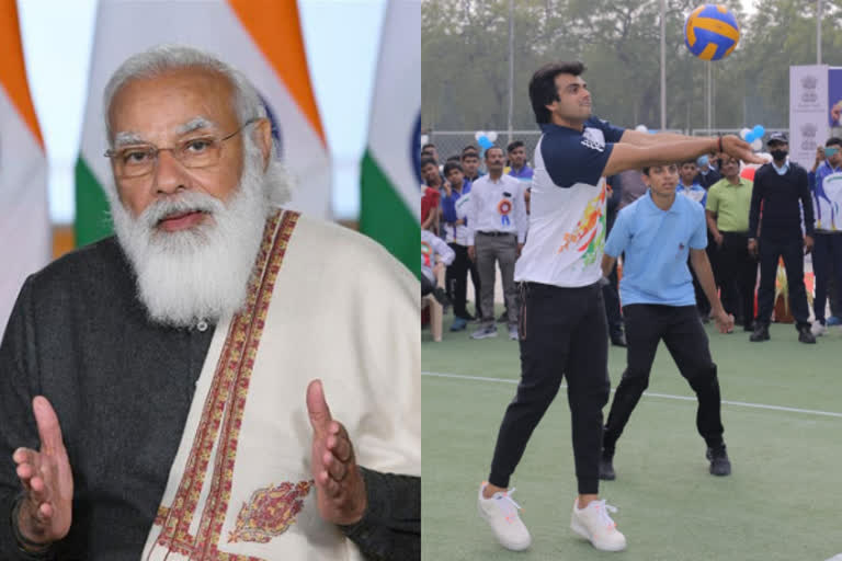 modi, neeraj chopra