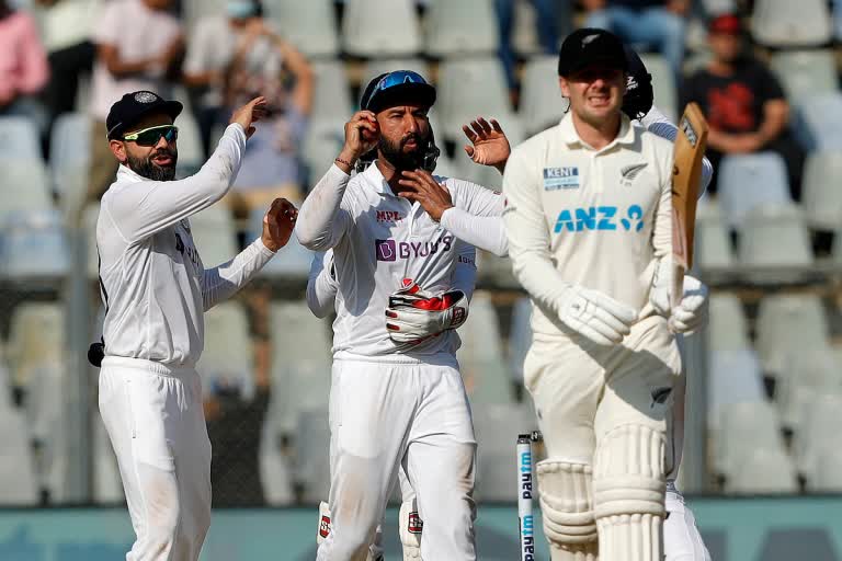 Ind vs NZ, 2nd Test: Hosts dominate Kiwis as they need five wickets for series win